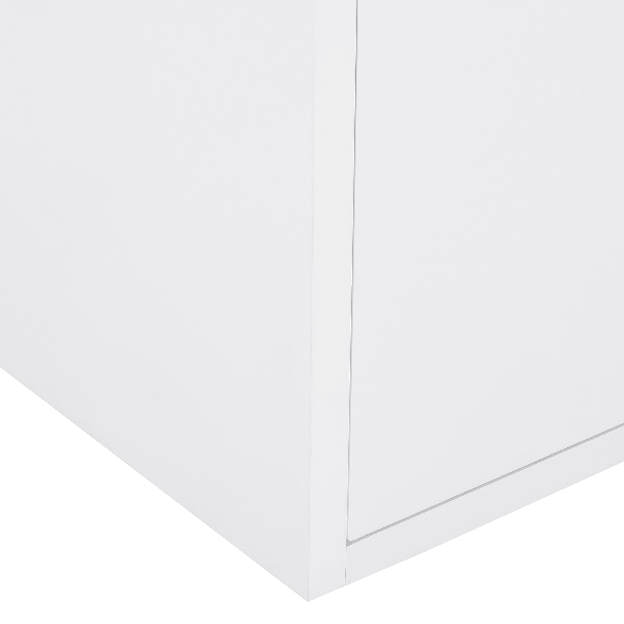 24" floating wall mounted bathroom vanity with white ceramic sink and drawer storage