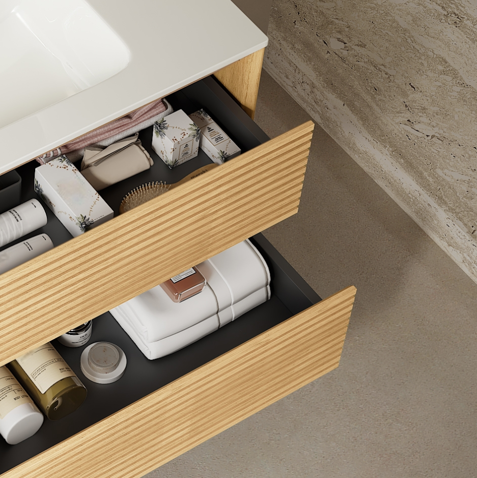 30" Floating Bathroom Vanity with Sink